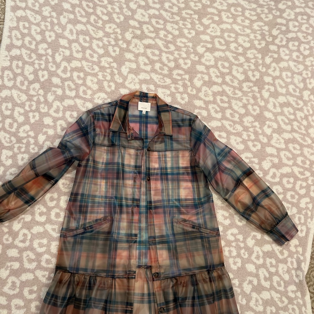 Cinq e Sept rain coat